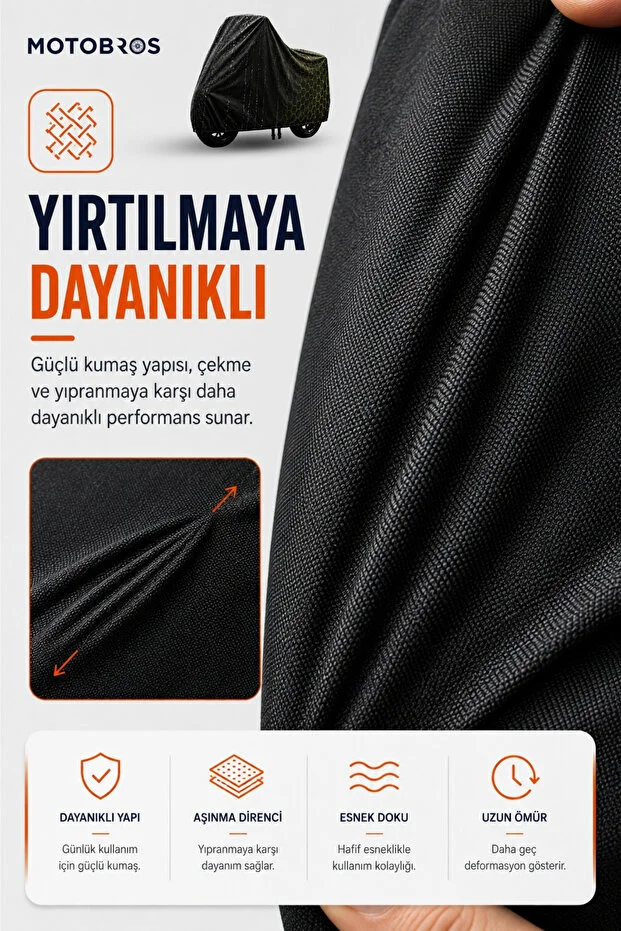 Motosiklet Branda Yamaha Xmax Siyah Su Geçirmez Dayanıklı (EN KALIN) Kumaş Ömürlük Kullanım